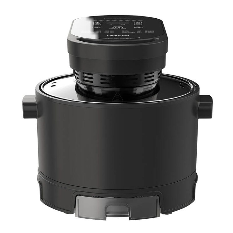 Frytkownica beztłuszczowa z funkcją grilla LEACCO 5,5L 1500W AF015