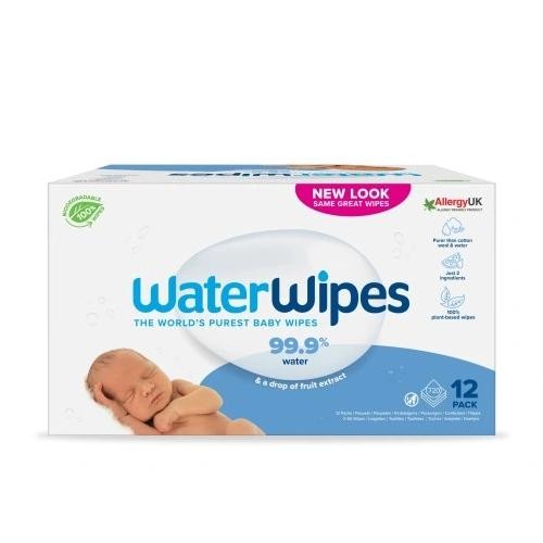 Chusteczki nawilżane dla dzieci WaterWipes BIO 12 x 60 sztuk