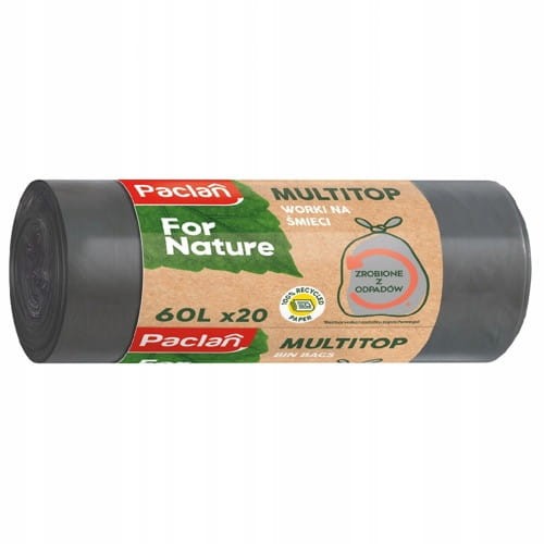 Worki na śmieci Paclan for Nature 60L 20szt