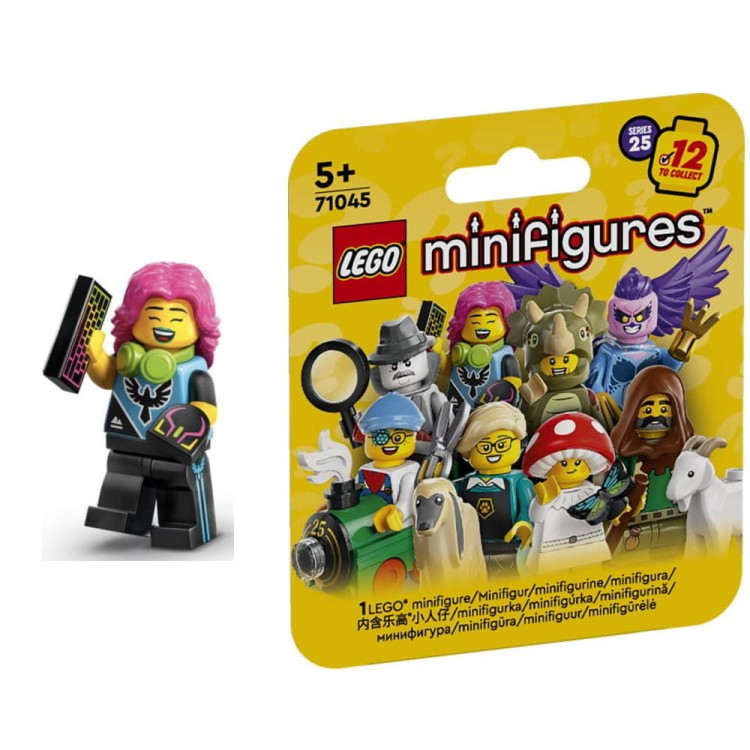 LEGO 71045 Minifigures Seria 25 Zawodniczka e-sportowa