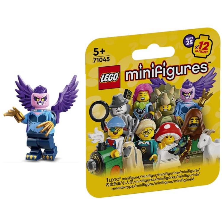 LEGO 71045 Minifigures Seria 25 Człowiek Harpia