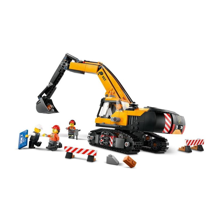 LEGO City Żółta koparka 60420