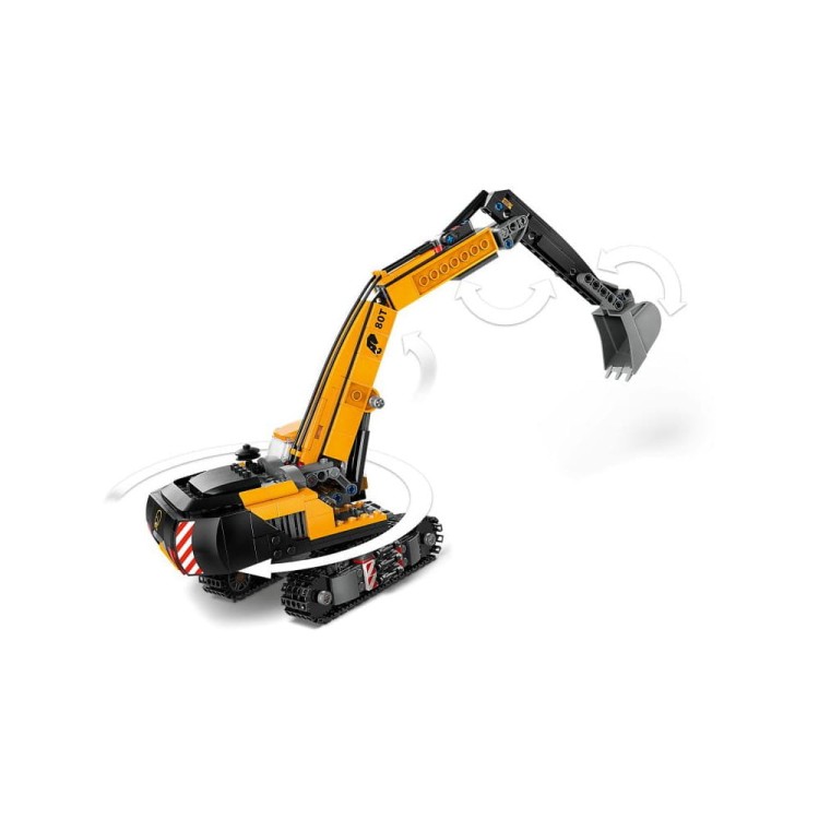 LEGO City Żółta koparka 60420