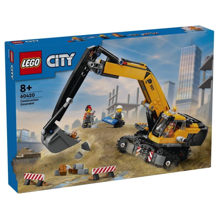 LEGO City Żółta koparka 60420