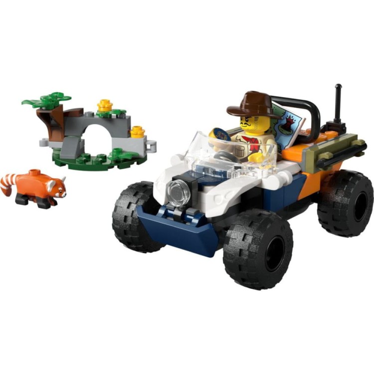 LEGO City Quad badacza dżungli z pandą czerwoną 60424