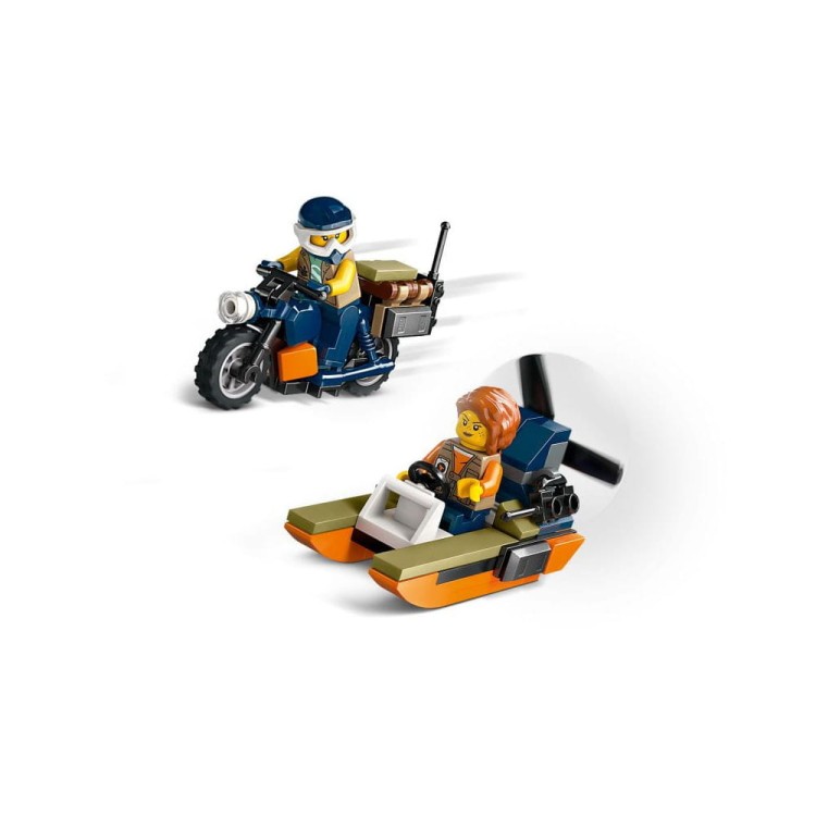 LEGO City Helikopter badaczy dżungli w bazie 60437