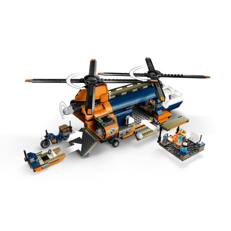 LEGO City Helikopter badaczy dżungli w bazie 60437