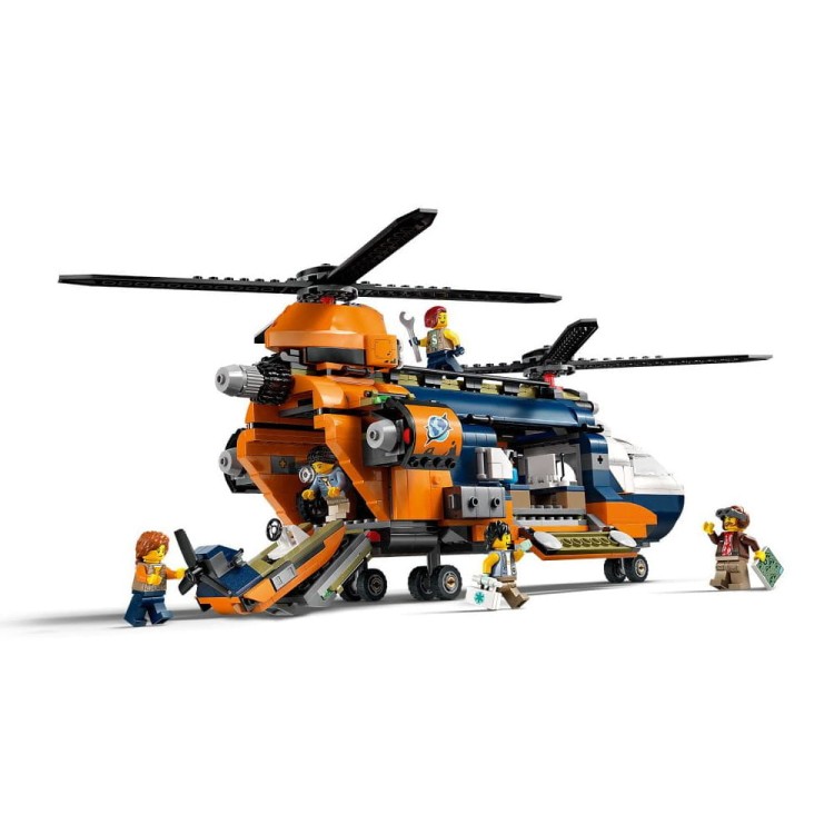 LEGO City Helikopter badaczy dżungli w bazie 60437
