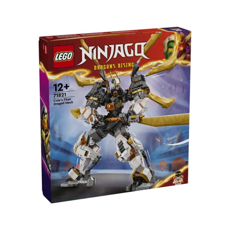 LEGO Ninjago Tytanowy smok-mech Cole’a 71821