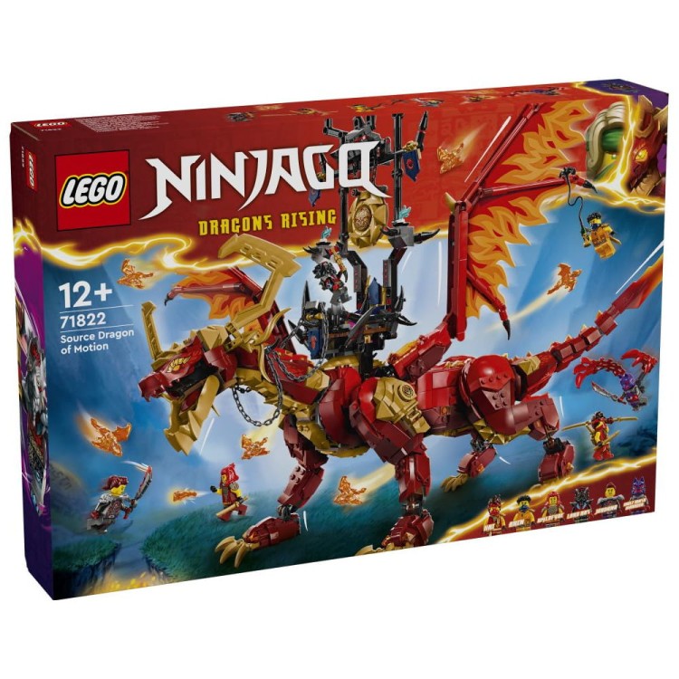 LEGO Ninjago Smoczyca źródła ruchu 71822