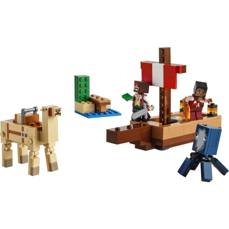 LEGO Minecraft Rejs statkiem pirackim 21259
