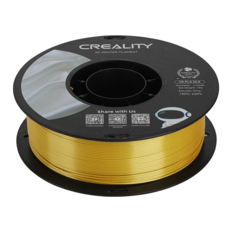 Filament CR-Silk PLA Creality złoty