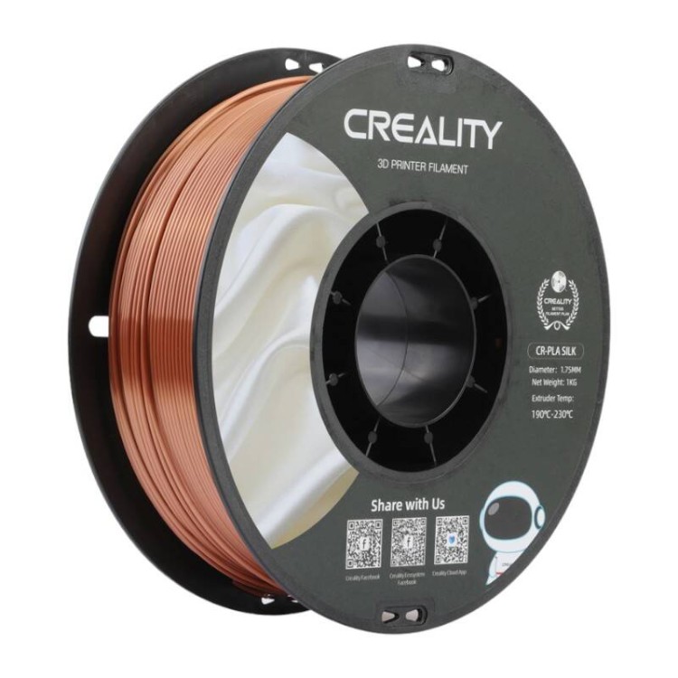 Filament CR-Silk PLA Creality miedziany