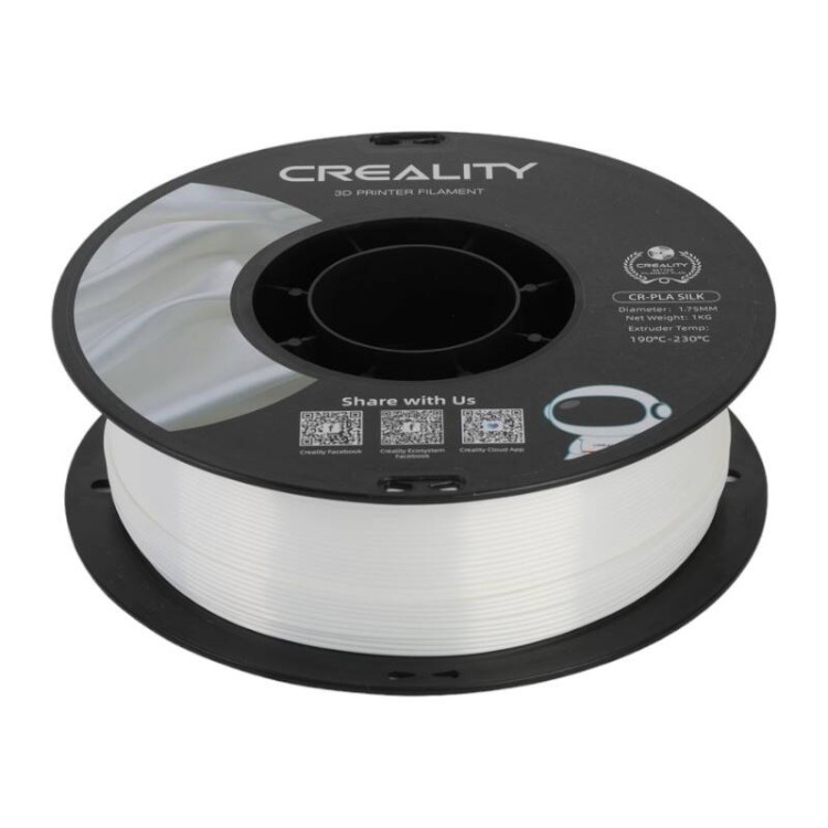 Filament CR-Silk PLA Creality biały