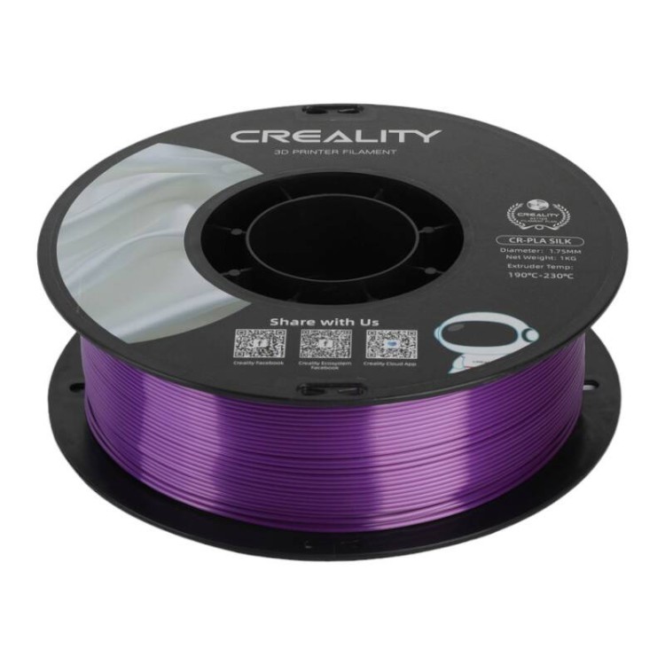 Filament CR-Silk PLA Creality fioletowy