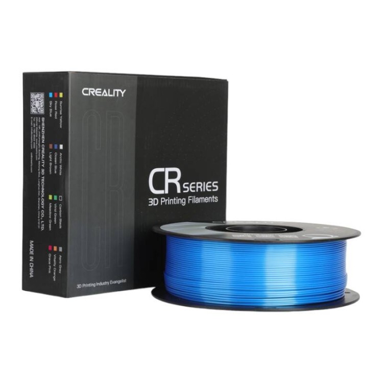 Filament CR-Silk PLA Creality niebieski