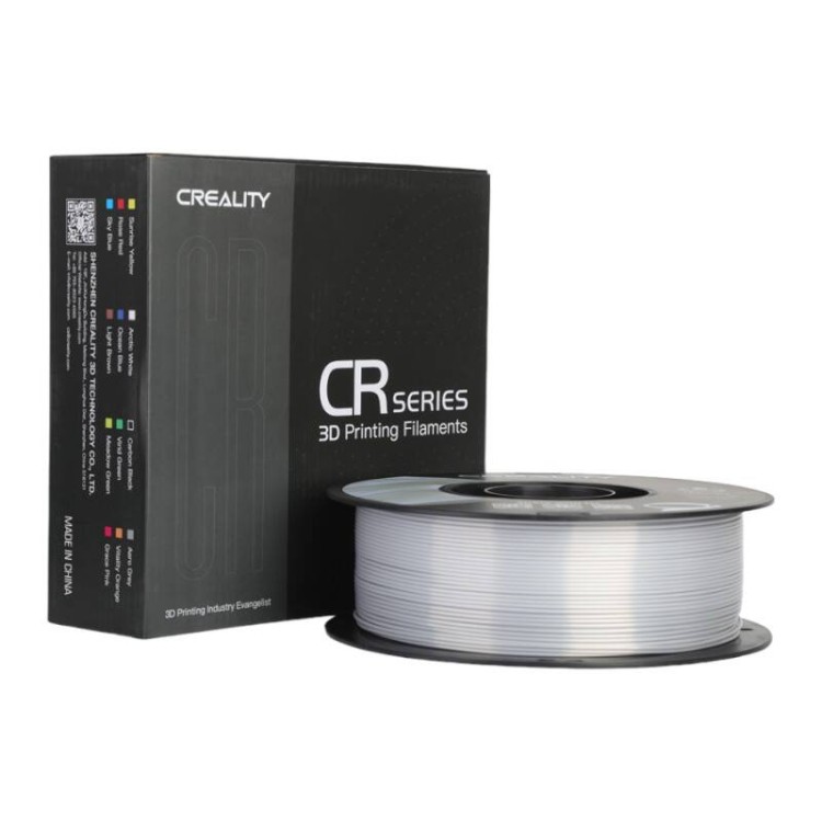 Filament CR-Silk PLA Creality srebrny