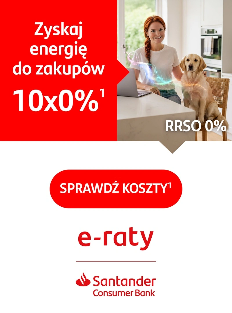 Raty 0% Santander Consumer Bank