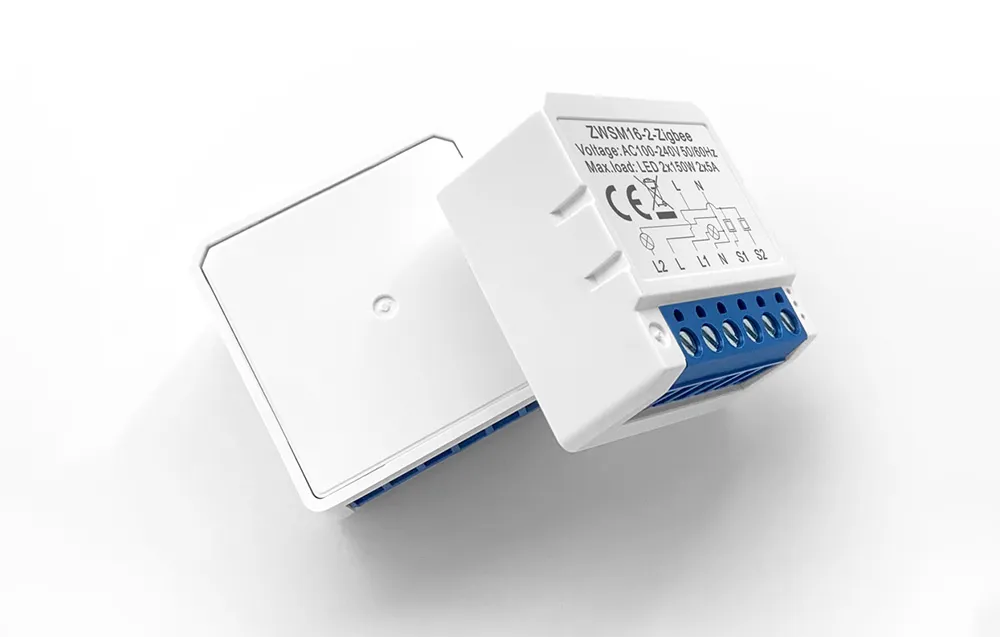 Inteligentny przełącznik dopuszkowy ZigBee Avatto LZWSM16-W2 bez neutralnego TUYA