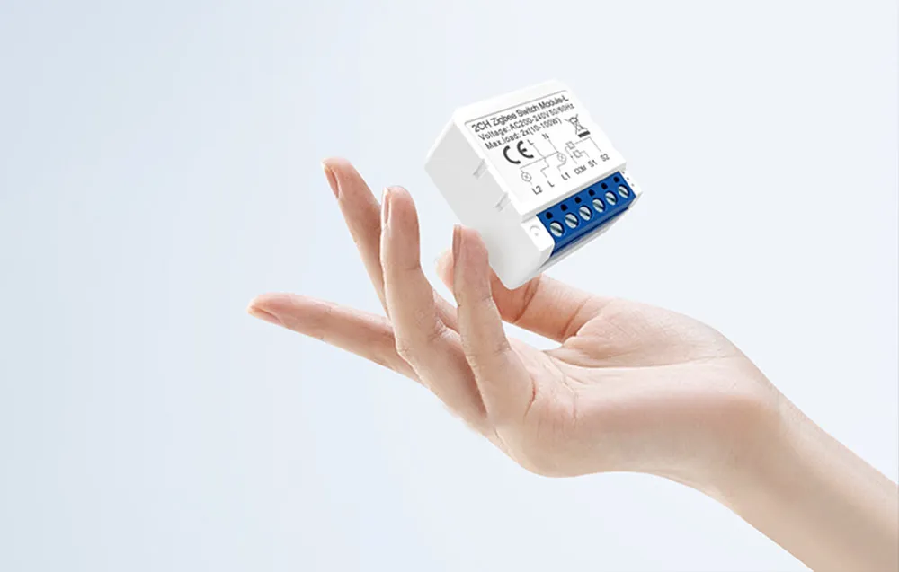 Inteligentny przełącznik dopuszkowy ZigBee Avatto LZWSM16-W2 bez neutralnego TUYA