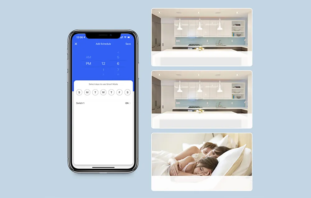 Inteligentny przełącznik dopuszkowy ZigBee Avatto N-LZWSM01-2 bez neutralnego TUYA