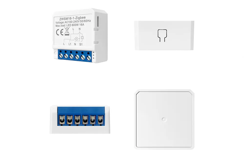 Inteligentny przełącznik dopuszkowy ZigBee Avatto ZWSM16-W1 TUYA