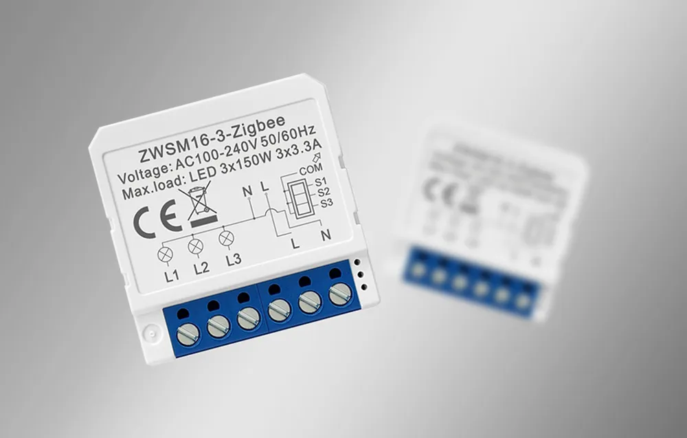 Inteligentny przełącznik dopuszkowy ZigBee Avatto ZWSM16-W3 TUYA