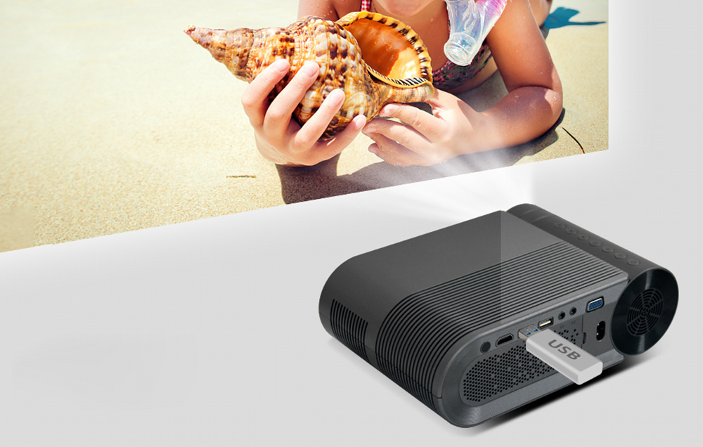 bezprzewodowy rzutnik / projektor BYINTEK K9 Multiscreen LCD 1920x1080p