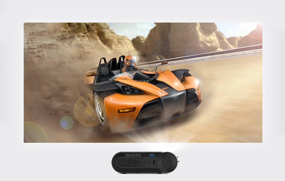 bezprzewodowy rzutnik / projektor BYINTEK K9 Multiscreen LCD 1920x1080p