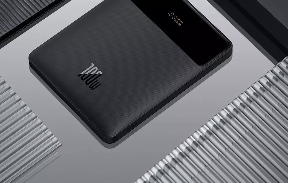 Powerbank Baseus Blade 20000mAh 2xUSB-A+ 2xUSB-C 100W czarny