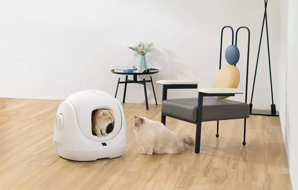 Inteligentna samoczyszcząca kuweta dla kotów Catlink BayMax