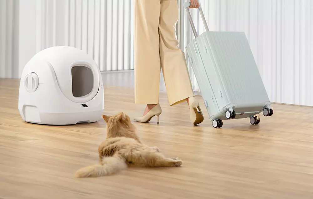 Inteligentna samoczyszcząca kuweta dla kotów Catlink BayMax