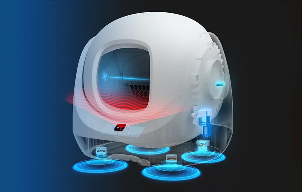 Inteligentna samoczyszcząca kuweta dla kotów Catlink BayMax Lite