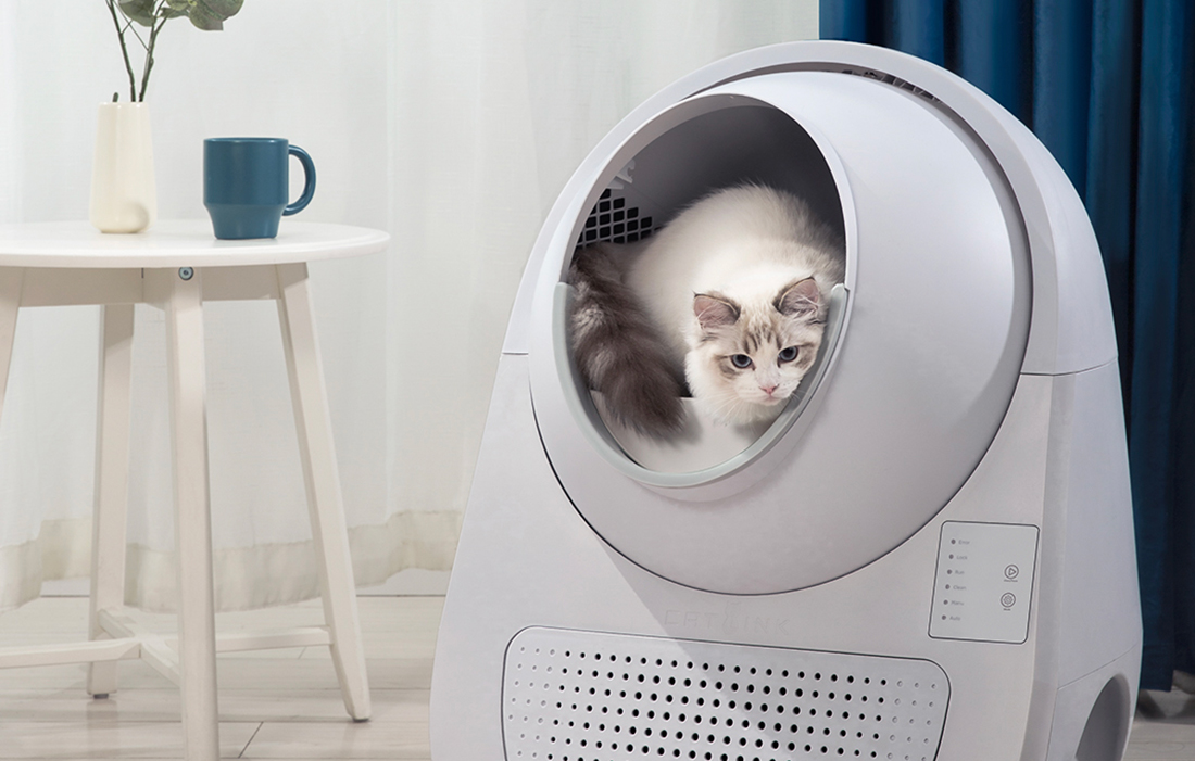 inteligentna samoczyszcząca kuweta dla kotów CatLink Scooper Young Version
