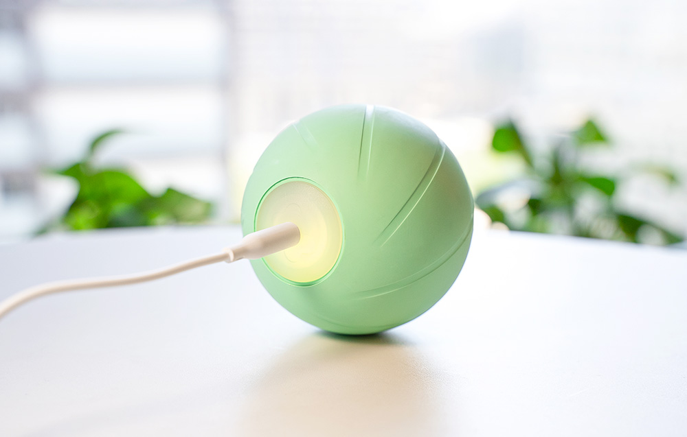 Interaktywna piłka dla zwierząt Cheerble Ball PE zielona