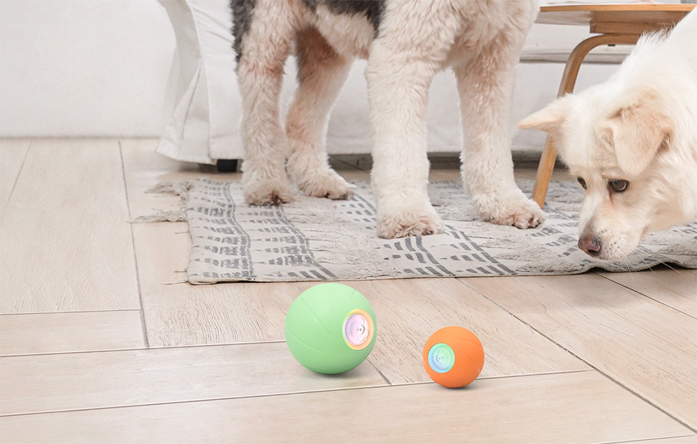 interaktywna piłka dla zwierząt Cheerble Ball PE zielona