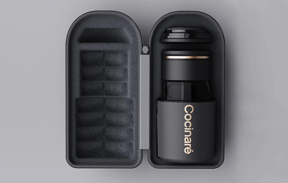 Bezprzewodowa maszyna do lodów Cocinare CICM-301 czarna