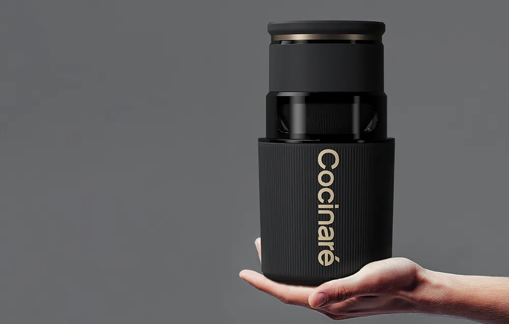 Bezprzewodowa maszyna do lodów Cocinare CICM-301 czarna