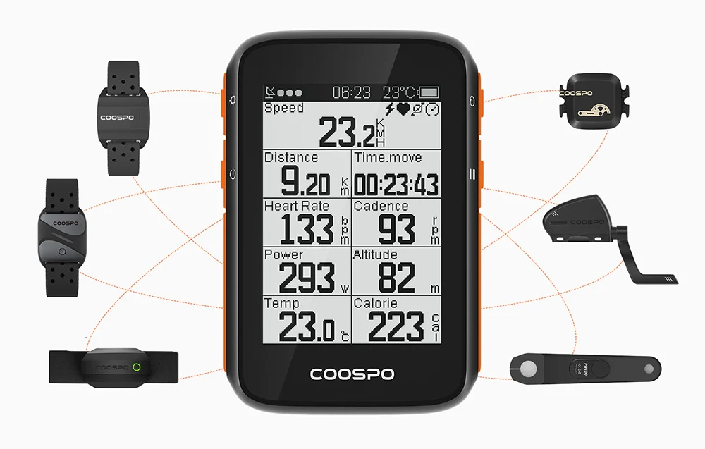 Komputer rowerowy Coospo BC200