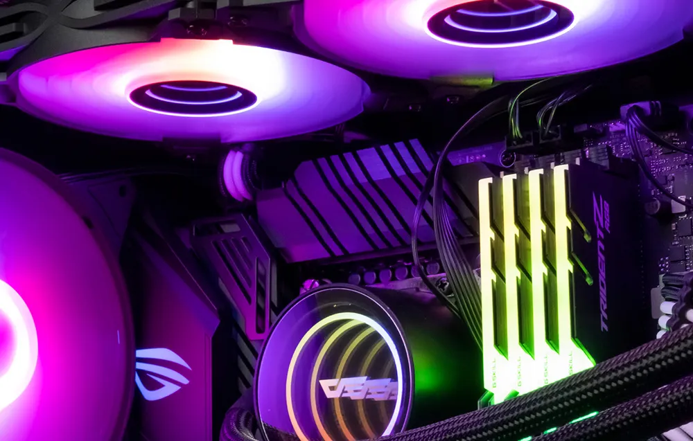 Chłodzenie wodne komputera Darkflash DX360 V2.6 ARGB 3x 120x120 białe