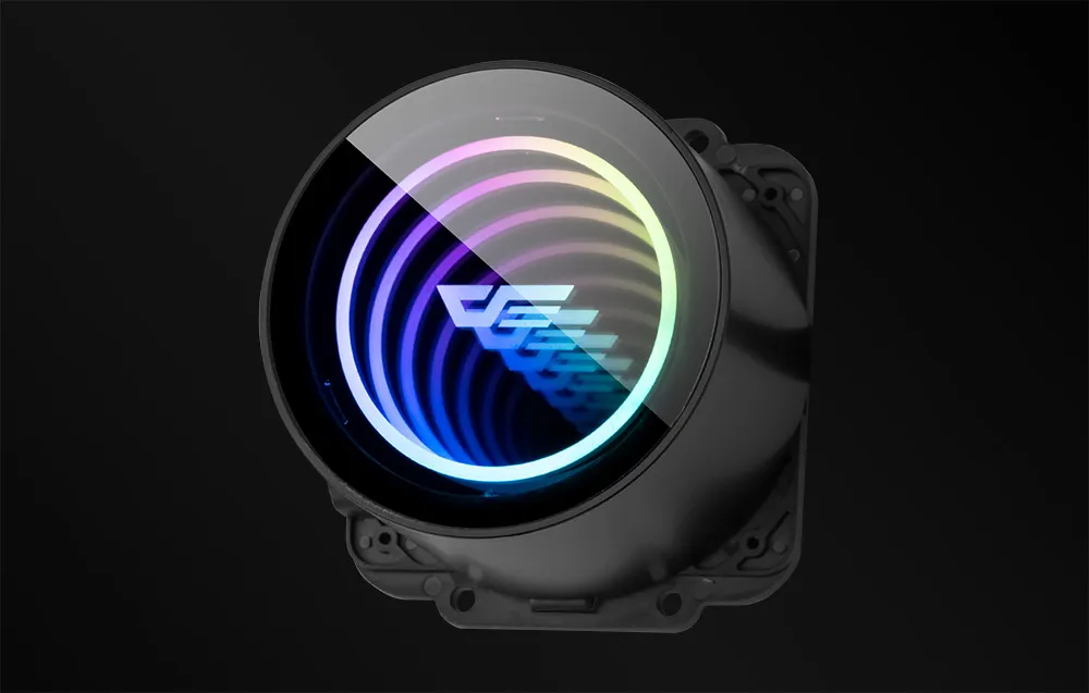 Chłodzenie wodne komputera Darkflash DX360 V2.6 ARGB 3x 120x120 białe