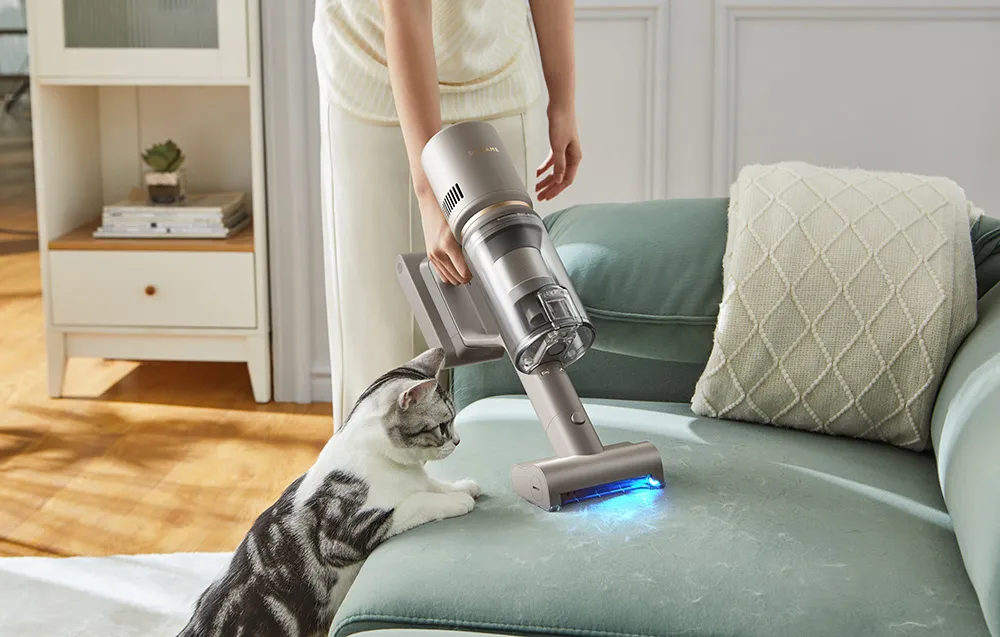 Bezprzewodowy odkurzacz pionowy ze stacją opróżniania Dreame Z10 Station