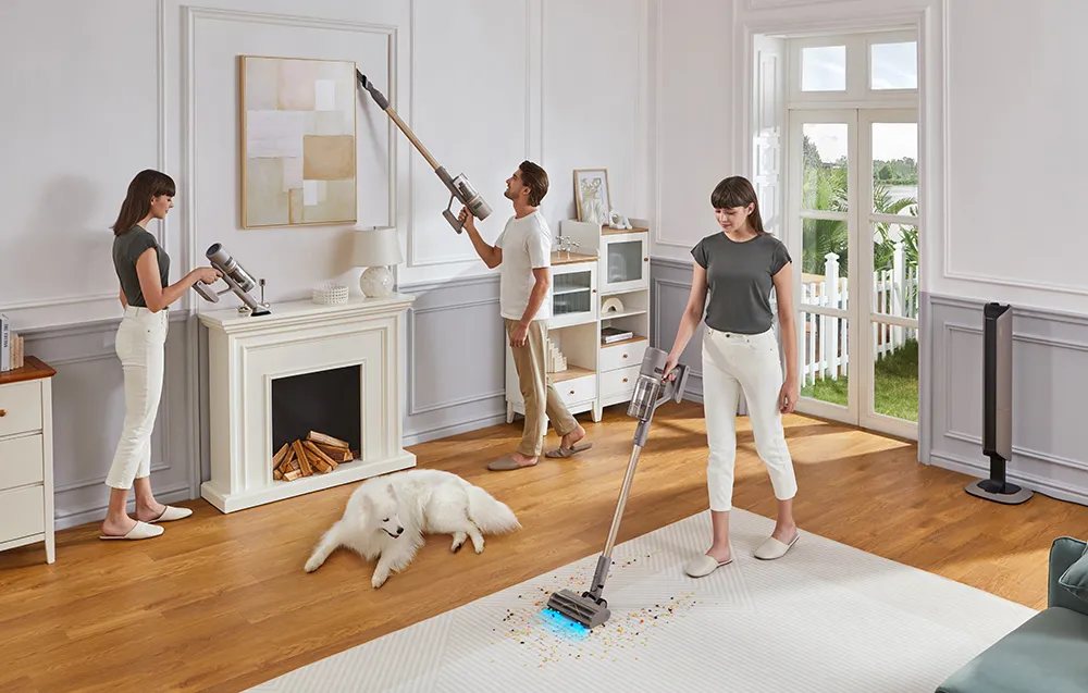 Bezprzewodowy odkurzacz pionowy ze stacją opróżniania Dreame Z10 Station