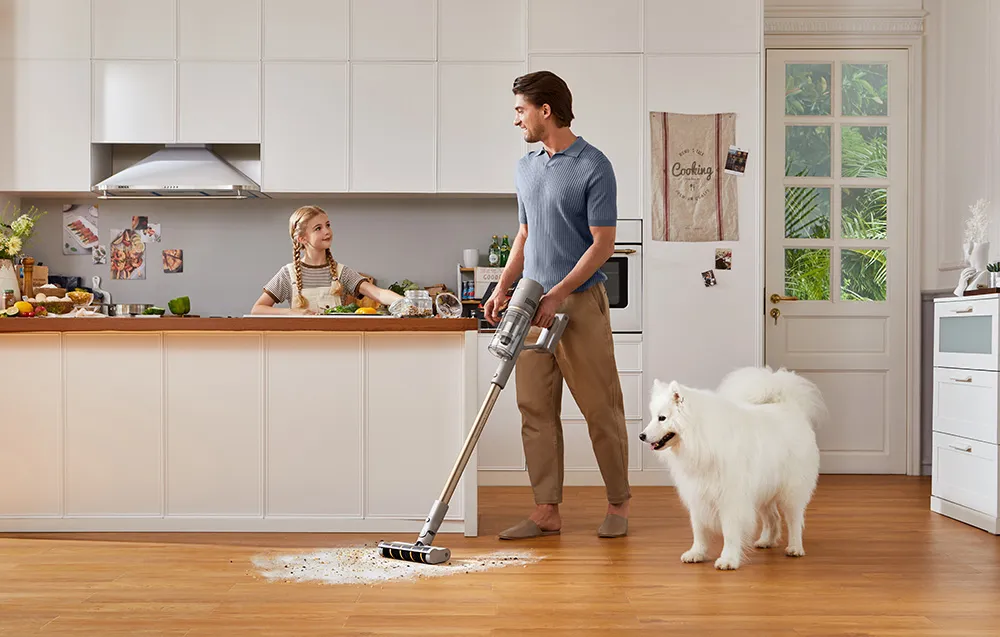 Bezprzewodowy odkurzacz pionowy ze stacją opróżniania Dreame Z10 Station