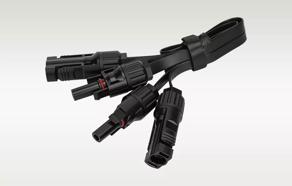 EcoFlow PowerStream płaski kabel MC4