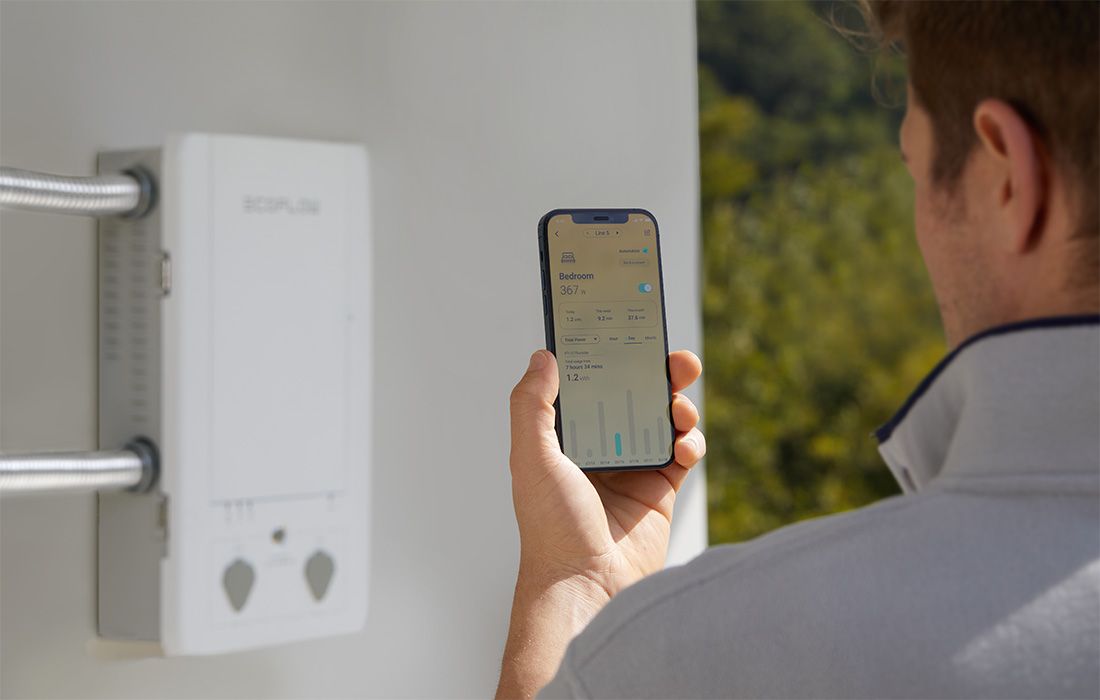 inteligentny panel sterujący Ecoflow