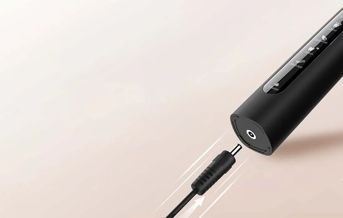 Szczoteczki soniczne do zębów FairyWill FW-507 z zestawem końcówek