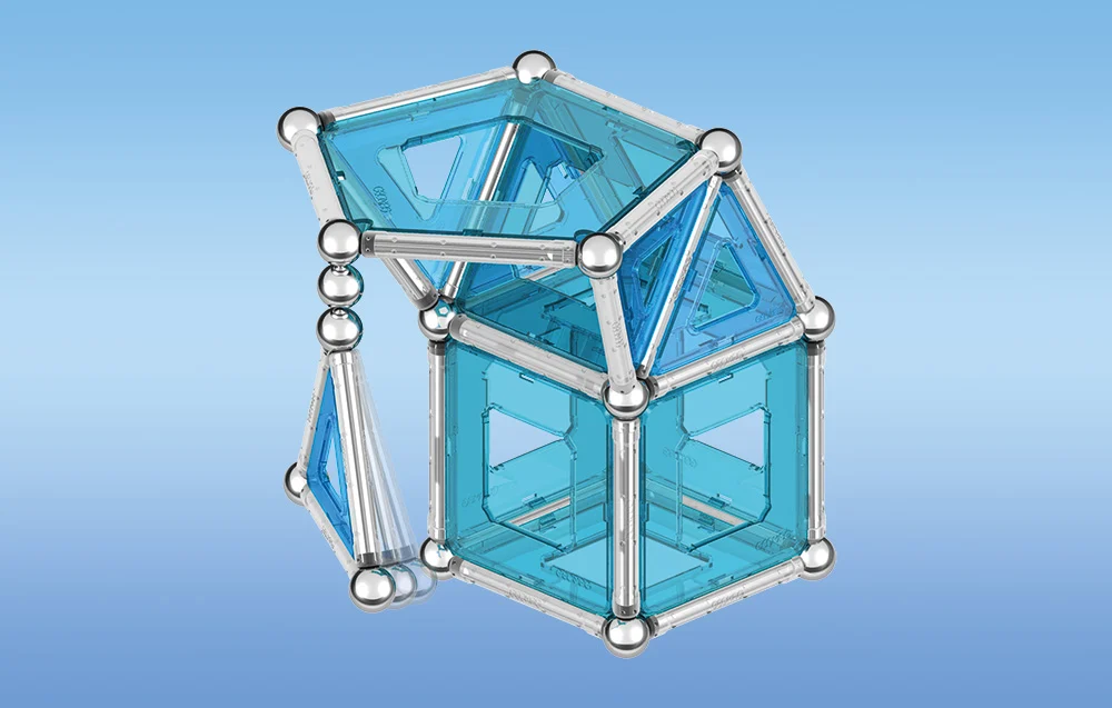 Klocki magnetyczne Pro-L Panels 75 elementów GEOMAG GEO-023