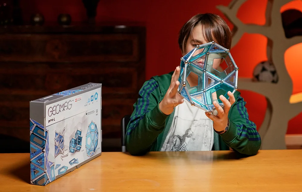 Klocki magnetyczne Pro-L Panels 110 elementów GEOMAG GEO-024