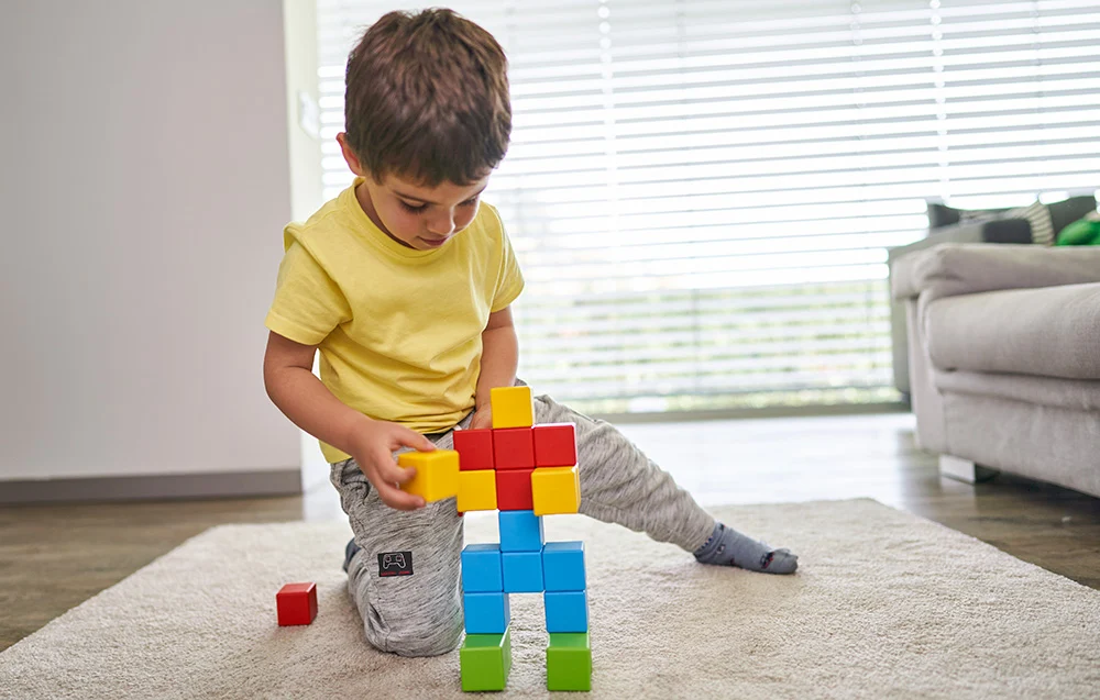 Klocki magnetyczne Magicube Color Recycled Crystal 24 elementy GEOMAG GEO-056